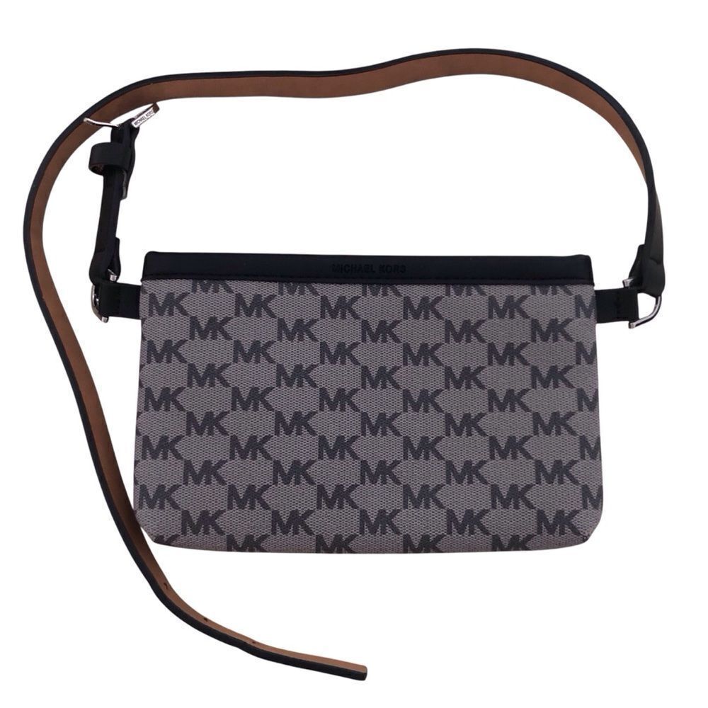 Michael Kors Saffiano Leather Logo Belt Bag - Picture 2 of 6